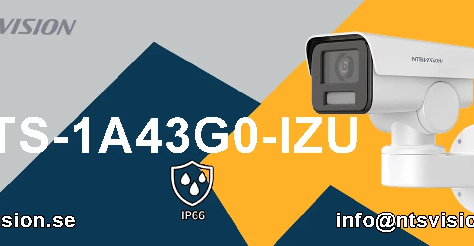 Övervakningskamera NTS-1A43G0-IZU med IP66